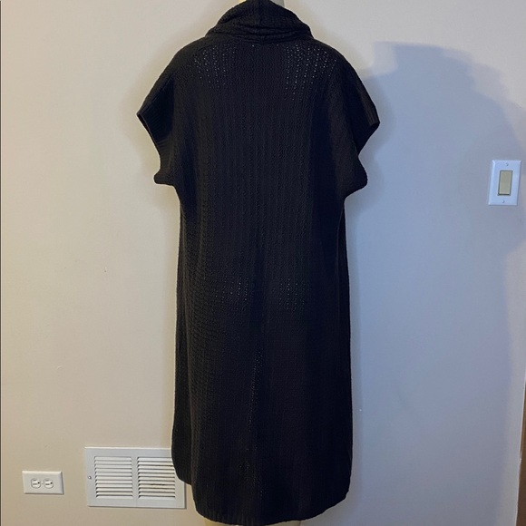 Yaya Aflalo Brown Open Front Cardigan Size Large - Picture 5 of 8